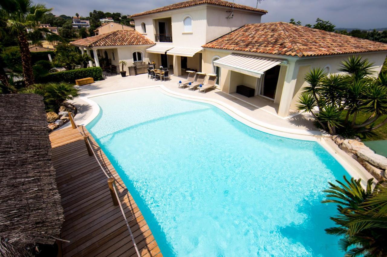 El Paradisio Splendid 5 Stars Villa Atypical In Antibes With Overflowing Swiming Pool 외부 사진